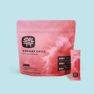 SALTT Cherry Chill Electrolyte Drink Mix - Sodium, Potassium, Magnesium - Zero Sugar - 30 Packets