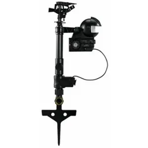 212 MAIN Portable Orbit 62100 Underground Mounted Impact Sprinkler - Adjustable Range, Motion Sensor-Activated Trigger, Sturdy Zinc Spike, Outdoor Garden Watering Tool