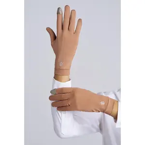 Unisex Gannett Full Finger Gloves | Antique Tea