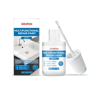 Jakehoe Multifunctional Retouching Paint, Waterproof Bathroom Renovations Cover Scratches And Blemishes Wall Retouching Multifunctional Paint