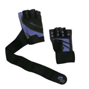 SPINTO Workout Gloves | Premium Fitness Gloves for Lifting | Supportive Wrist Wrap | TikTok Gym Essentials for Men & Women | Secure Grip Design