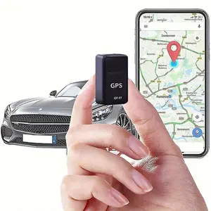 Mini Magnetic GPS Tracker for Vehicles - Real-Time Tracking, Portable and Discreet Positioning Device, Anti-Theft Security, Long Battery Life, Not Included for SIM or Memory Card