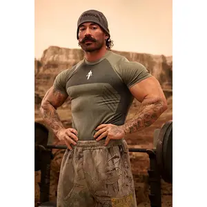 4286 - Gold's Iron Legacy Compression Tees