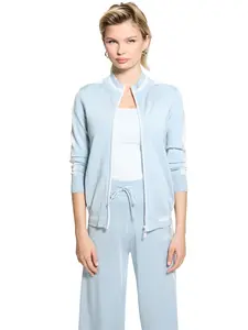 GUESS Female Striped Sweater Jacket