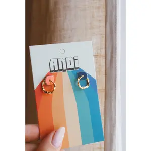 Illusion Hoops - Hypoallergenic