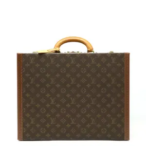 Pre-owned Louis Vuitton Canvas Tote Bags Monogram Travel Attache Case
