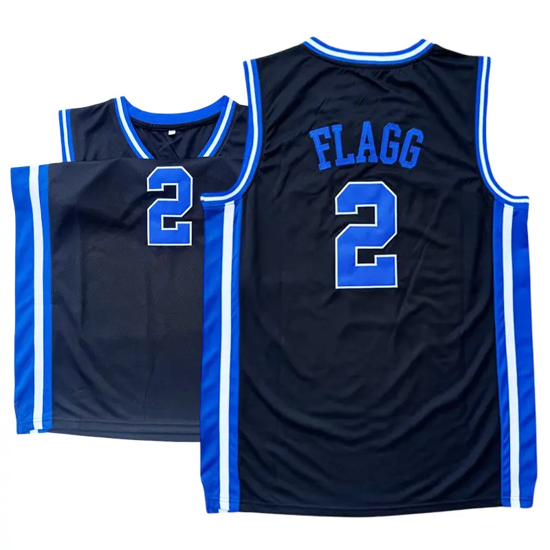 2026New Style#2 Basketball Jerseys FlaggEmbroidery American Black Blue Dark Blue Breathable Sports High-Quality Polyester Fiber Mesh Fabric S-XXL