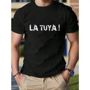 100% Cotton Unisex Yours! Funny Phrase Spanish T-Shirt T-Shirt Classic Fashion Womens Mens Apparel