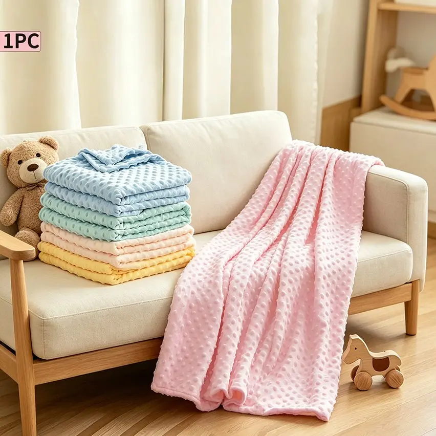 1pc Baby Bean Bag Blanket, Soft Skin-Friendly, All-Season Infant Cover, Multi-Use for Stroller-Sofa-Air Conditioning, Perfect Gift for Babies, Newborn Swaddle Blankets