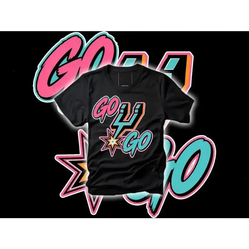 Retro Spurs Basketball Jersey - Fan-Designed Men's Compression Sports Top for Game Day, Streetwear & Casual Wear