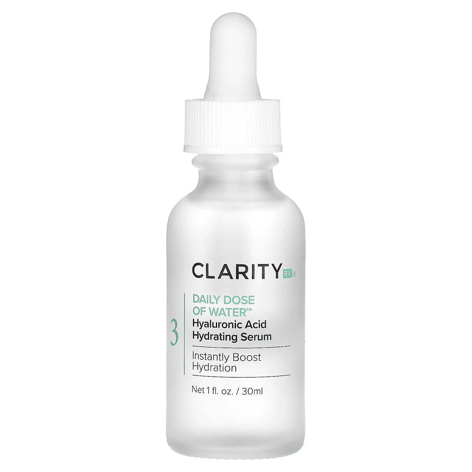 ClarityRx Daily Dose of Water, Hyaluronic Acid Hydrating Serum , 1 fl oz (30 ml)