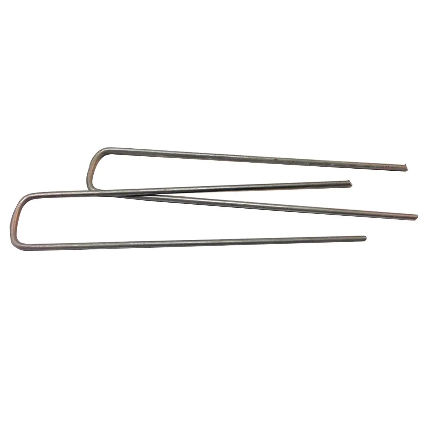 Greenscapes 7024630 High Quality Fabric Garden Staples - 1x10 in., Durable, Luxurious Look, Strong Standing Capacity, Pack of 50
