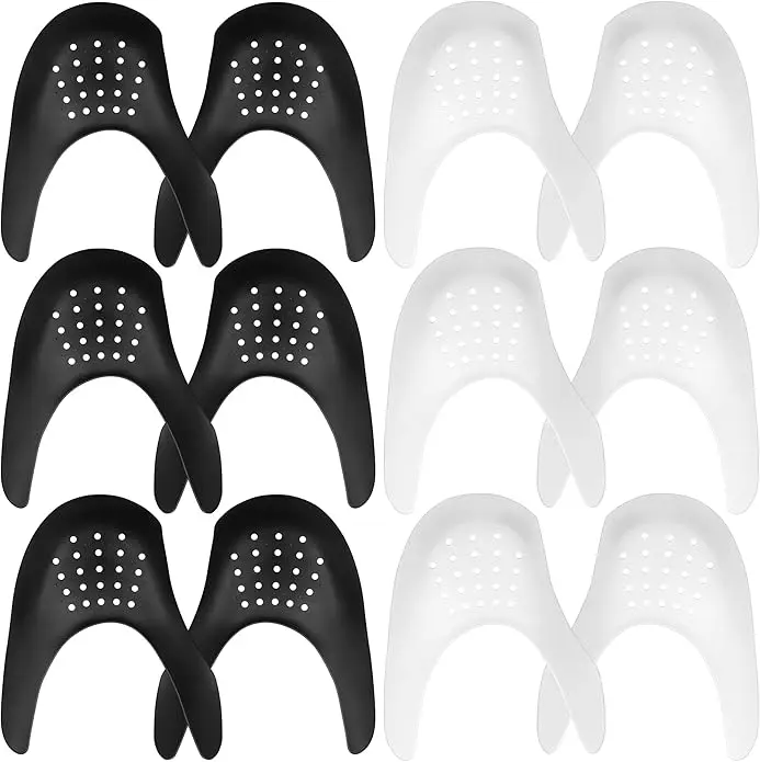 6pcs Shoe Crease Protector Creases Protectors Boot Sports Shoes Air Force Shoes Creases Guard for Men and Women Footwear Comfort Bridal Bedroom
