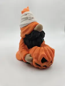 Halloween Gnome | 3D Printed Articulating Figurine Great Gift and Desk Figure