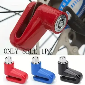 Mountain anti-theft lock, bicycle, motorcycle lock anti-theft lock, disc brake lock, bicycle accessories with lock rack