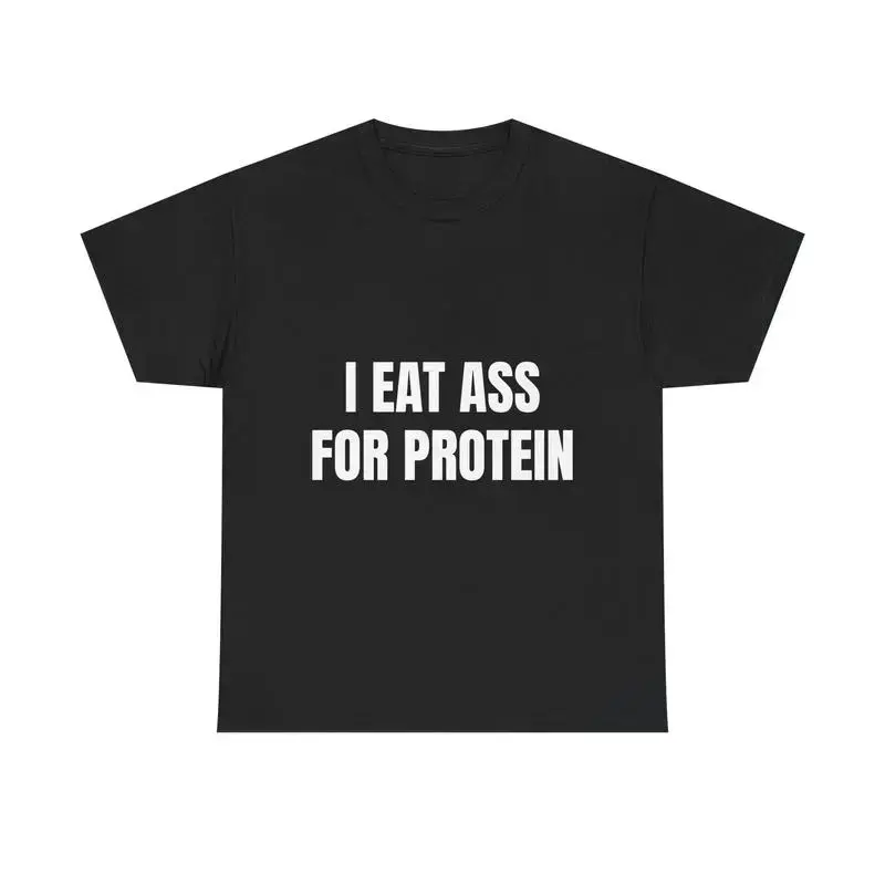 Men's Heavyweight Graphic Print Tshirt, Classic Soft Athletic Shortsleeve Round Neck Top, Funny Workout Menswear for Gym & Casual Wear, T-Shirt, Fabric