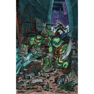 Teenage Mutant Ninja Turtles #124 Showcase Exclusive - Signed (Copy)