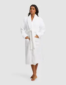 Cozy Earth Luxe Bath Robe | Ultra-Soft Bamboo Viscose & Cotton Robe with Zero-Twist Technology