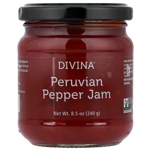 Divina Peruvian Pepper Jam , 8.5 oz (240 g)