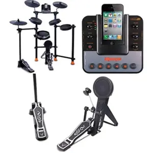 FINE ELITE INTERNATIONAL LTD  All-In-One Electronic Drum Set for IPod-IPhone with Metronome, Portable, Electronic Drums