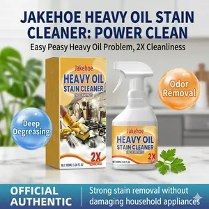 Kitchen Grease Removal Spray Heavy Oil Stain Cleaner For Range Hood Stove Cookware Powerful Degreasing Cleaning Spray
