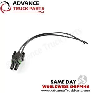 Advance Truck Parts W094116 Pigtail Connector 2 Pin