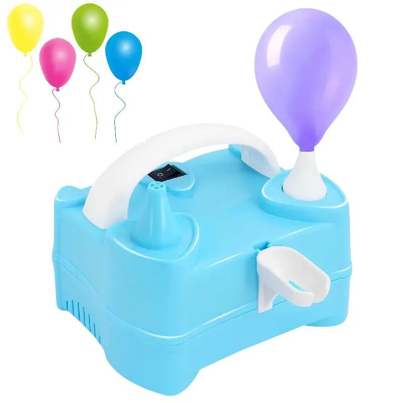 Electric Balloon Inflator ,Double-Hole Design ,Automatic Blow ,Ideal for Wedding Room Balloons Anniversary Birthday Party