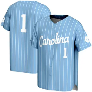 Men's Carolina Jersey, Crewneck Short Sleeves For Fan