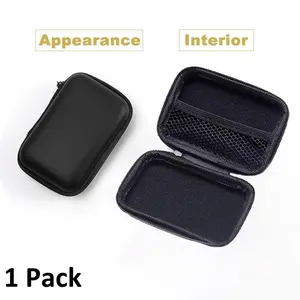 Waterproof Zipper Storage Bag, Data Cable & Earphone Organizer, Keychain Coin Purse, Portable Home Office Organizer, 1 Piece, Lightweight