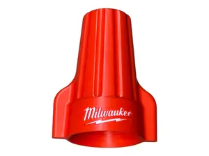 Milwaukee Compact Wire Nut Container 3D Printed Twist-Off Case for Electricians DIYers Lightweight Durable Tool Storage with Paracord Mounting 3" x 3" x 5" Jobsite Accessory