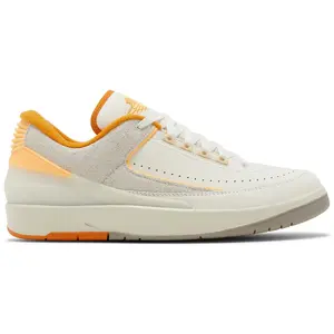 Nike Air Jordan 2 Retro Low Orange Tint DV9956-118 Men's Fashion Shoes New