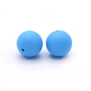 Blue BL105 Silicone Beads