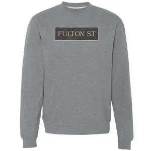 Fulton Street (Manhattan) crewneck sweatshirt