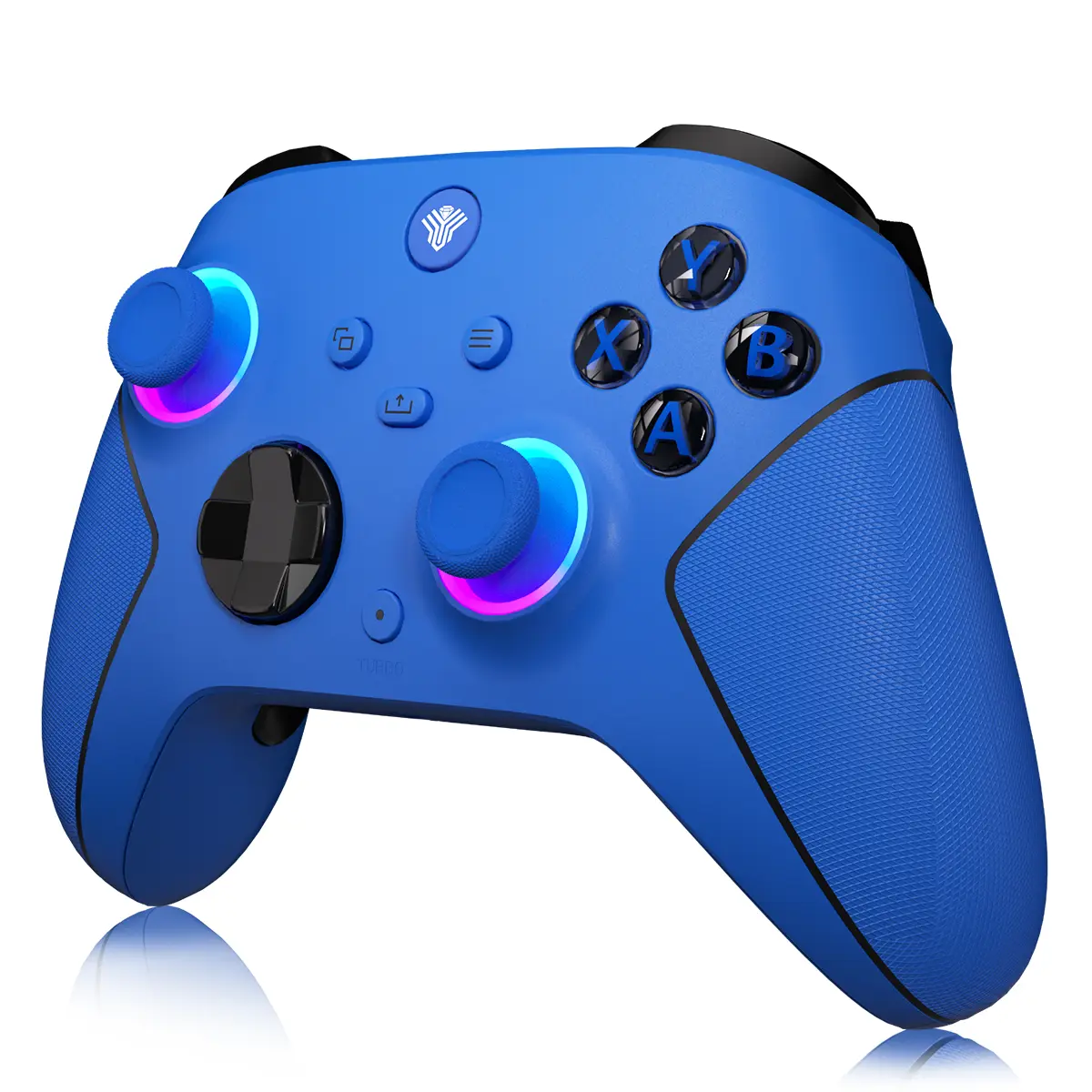 YUYIU Wireless HallEffect Controller for Xbox Series X|S & Steam PC with 7 RGB Lights Dual Vibration Turbo Programmable 3.5mm Audio Jack 1000mAh Battery - TikTok Shop YUYIU Wireless HallEffect Controller for Xbox Series X|S & Steam PC with 7 RGB Lights Dual Vibration Turbo Programmable 3.5mm Audio Jack 1000mAh Battery - TikTok Shop