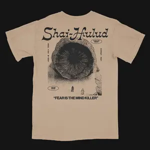 Dune vintage T-Shirt, Graphic T-Shirt, sand Classic Tee Gildan 5000, Shai-Hulud Movie Tee, Sandworm Top, Retro Arrakis Merch