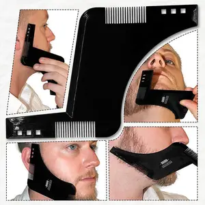 Men's Beard Trimming Comb, Essential Grooming Tool for Men, Beard Shaping Tools, Durable Design for Easy Styling & Shaping, Perfect Gift for Him