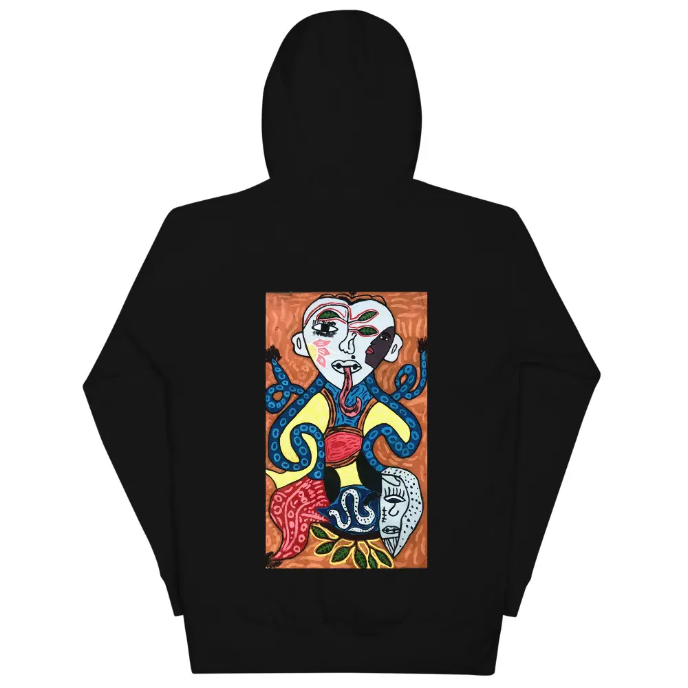 Black Unisex essentials Hoodie Classic Cotton