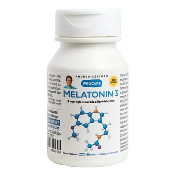 Andrew Lessman Melatonin-3 - 60 Capsules