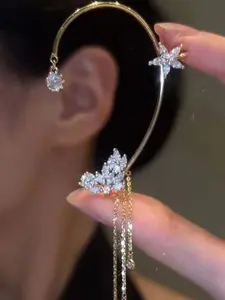 Elegant Silver Color Butterfly Dangle Earrings for Women, High Quality Earrings, Fashion Jewelry Accessory, Unique Ear Decoration, Perfect for Any Occasion