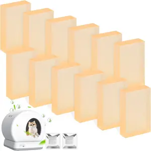 12 Pack Litter Box Deodorizer Compatible with MeoWant MW-SC01 / MW-SC02 / LB02 Self-Cleaning  Litter Boxes, 360? Odor Lock  Toilet Odor Eliminator Gel