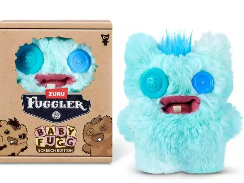 Fuggler Baby Fugg Screech Edition 3.5"-Screech (Blue & Green)