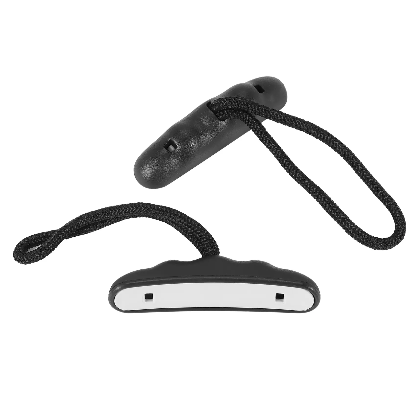 2Pcs ABS T-Handle Kayak Replacement Installation Kit, Strong Ultra Heavy Duty Bungee Handles, Comfortable Compact 10cm Car Exterior Accessory for Kayaks