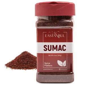 [Father's Day Sale] Eastanbul Ground Sumac Spice, Mediterranean Harvest, Ground Sumac, 6.4oz Dish Flavor