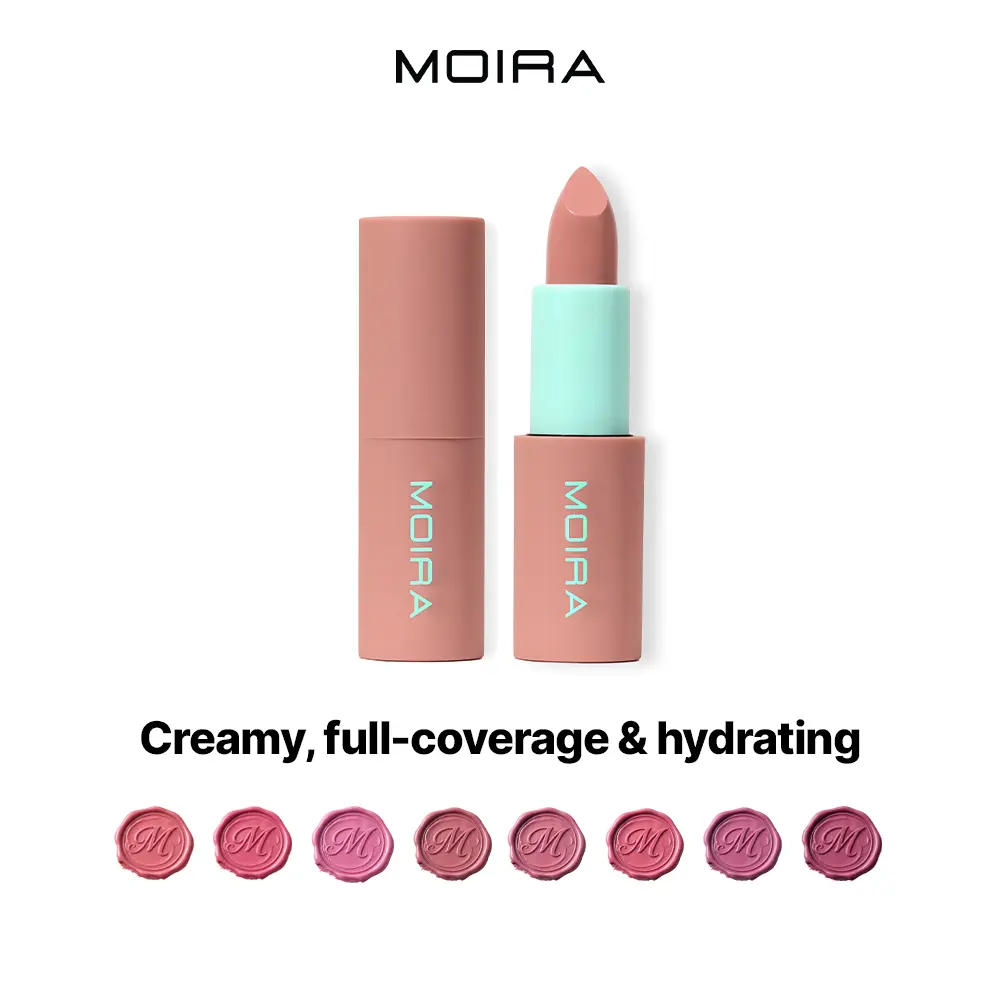 MOIRA | Angel Satin Lipstick | Creamy Satin Finish Lipstick