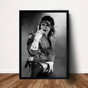 Michael Jackson Music Poster Wall Art Home Decor (No Frame)