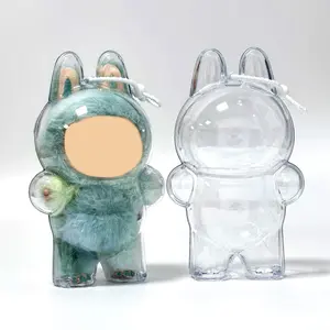 Labubu Protector, Clear Protective Case for Labubu the Monsters, Essential Accessory for Labubu