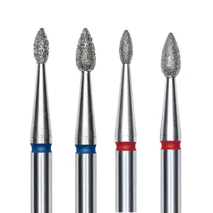 STALEKS PRO Diamond nail drill bit (drop) | Set of 1 pcs