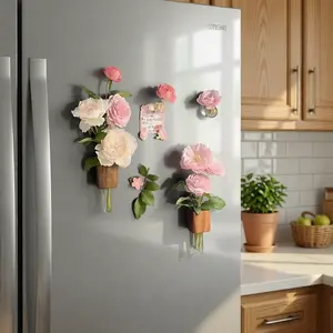 Eco friendly fridge magnets made from sustainable materials for environmentally conscious consumers who care about the planet