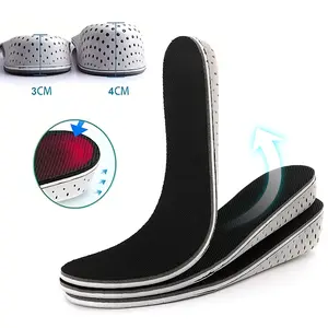 Comfort Height Increase Insoles for Men & Women - Invisible Heel Lift Pads, Soft Taller Insoles, 1.18-1.57in Boost, Arch Support, Height Boosters, All Seasons fathersdaygift