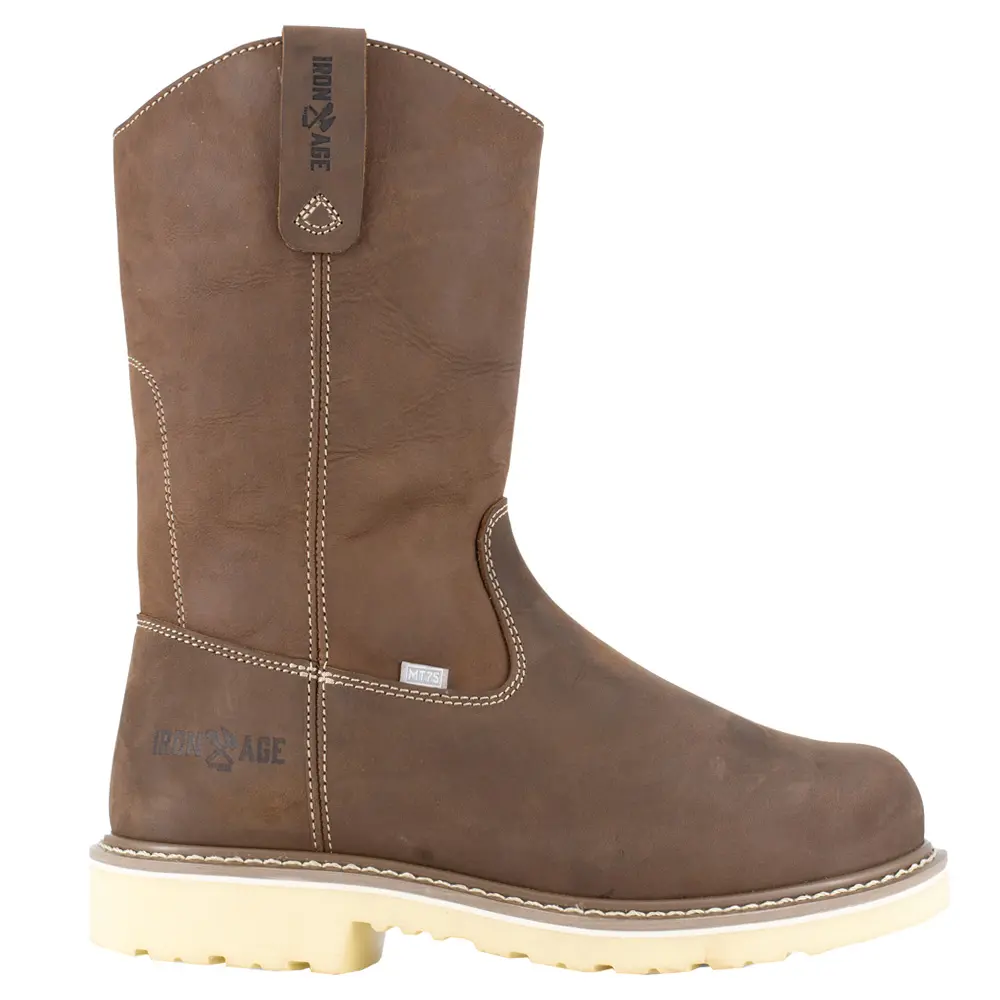 Iron Age Mens Solidifier 11 Inch Electrical Hazard Composite Toe  Work/Duty - Brown